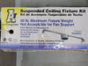 ARLINGTON 4" Fixture Box Mounting Bar Sets FS420SCL