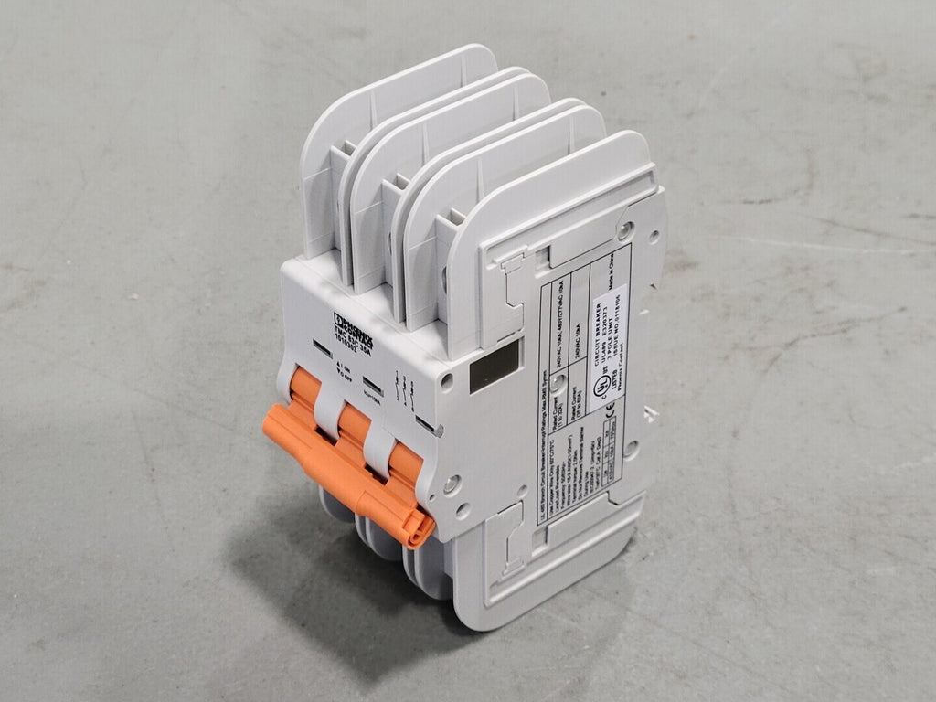 PHOENIX CONTACT 35 Amp, 3 Pole, 240 volts Circuit Breaker 1010303 (Box of 4)