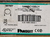 PANDUIT NetKey Cat 6 24AWG UTP Patch Cord 10ft Blue NK6PC10BUY (Box of 10)