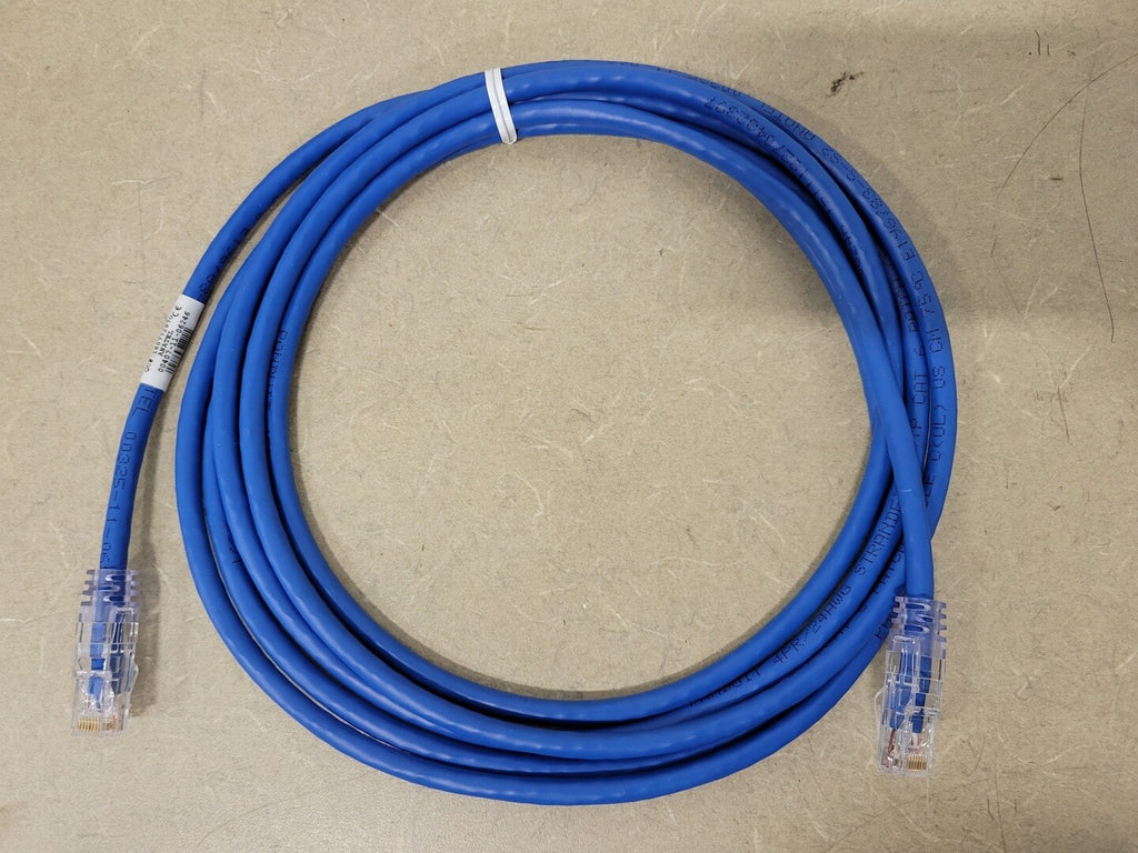 PANDUIT NetKey Cat 6 24AWG UTP Patch Cord 10ft Blue NK6PC10BUY (Box of 7)
