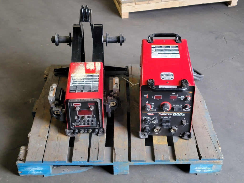 LINCOLN ELECTRIC Flextec 350x Welder w/ Power Feed 84 Dual Wire Feeder