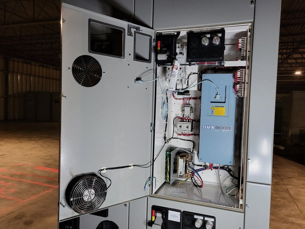 EATON 10 hp, 600 Volts, 3-Phase VFD SVX007A1-5A4N1 Bucket for Freedom 2100 MCC Frame