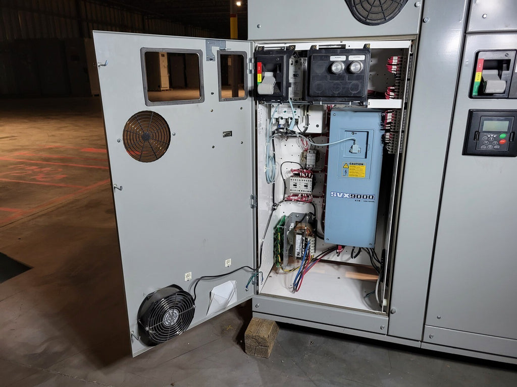 EATON 10 hp, 600 Volts, 3-Phase VFD SVX007A1-5A4N1 Bucket for Freedom 2100 MCC Frame