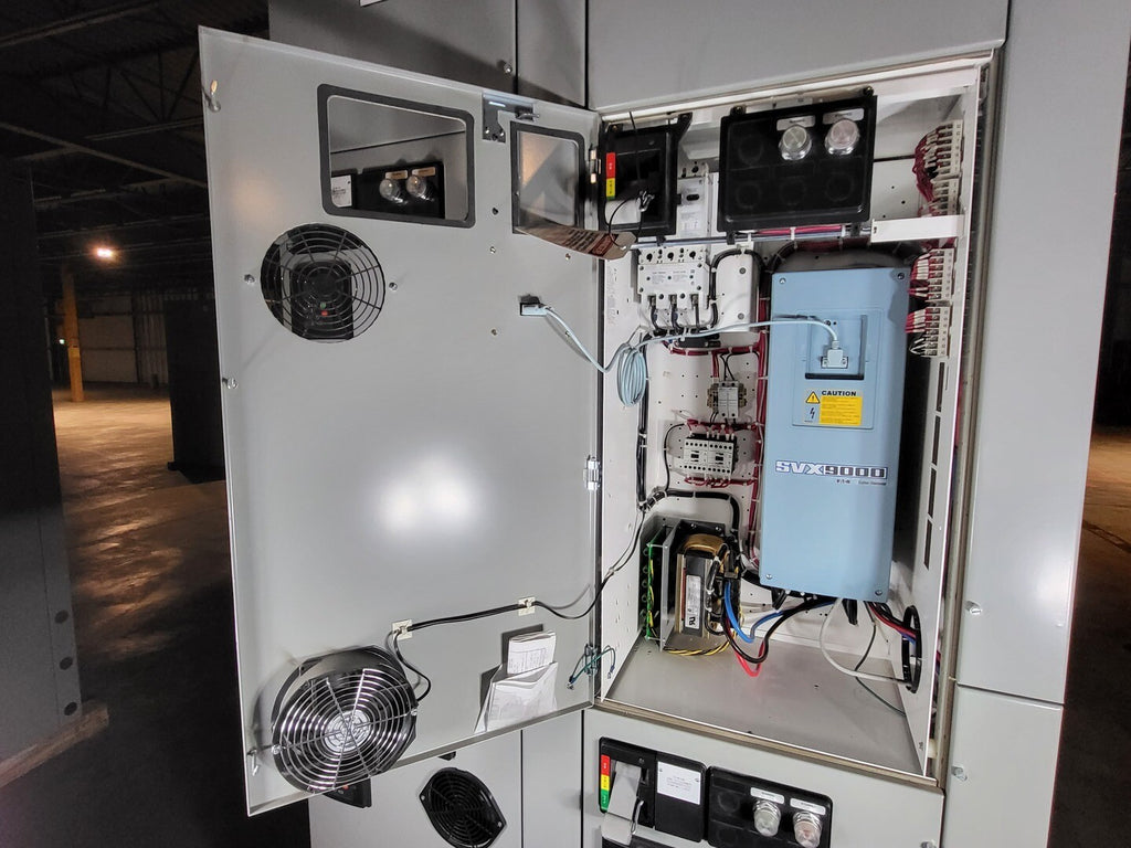 EATON 30 hp, 600 Volts, 3-Phase VFD SVX025A1-5A4N1 Bucket for Freedom 2100 MCC Frame