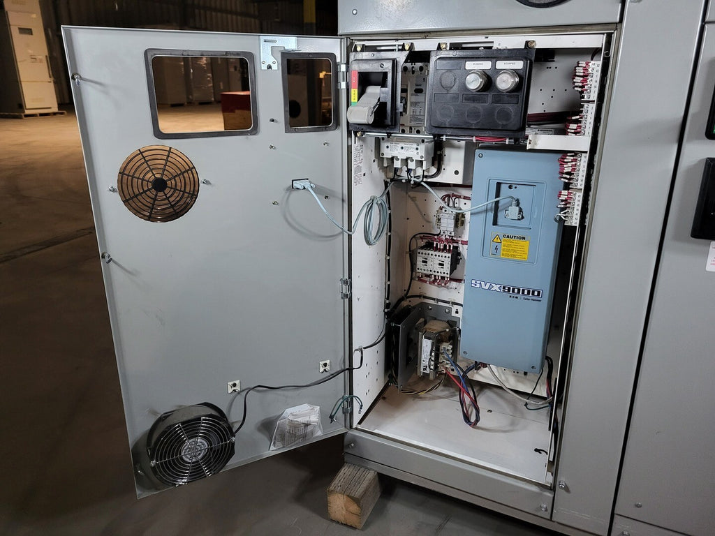 EATON 10 hp, 600 Volts, 3-Phase VFD SVX007A1-5A4N1 Bucket for Freedom 2100 MCC Frame