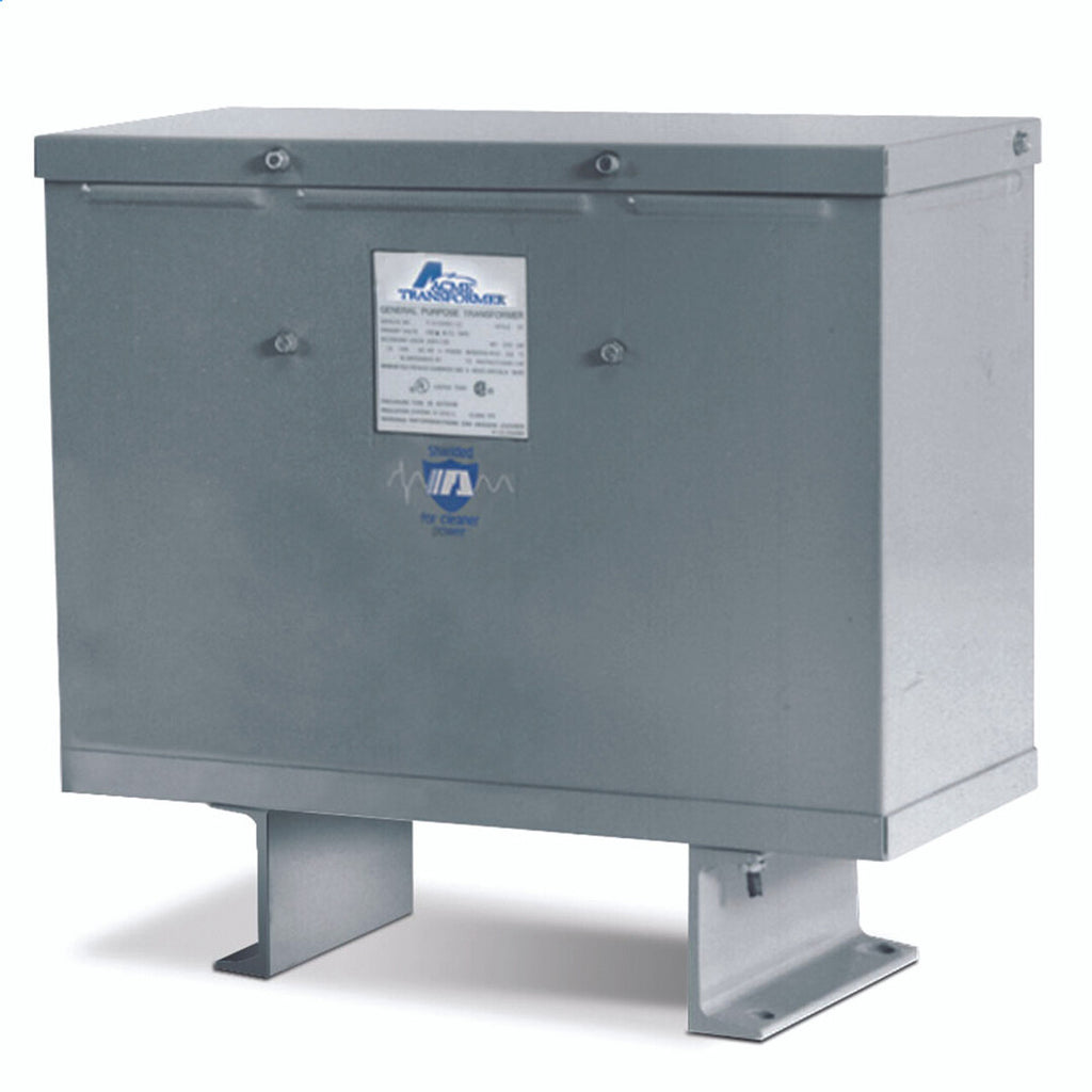 ACME ELECTRIC 75 kVA Auto Transformer, 600 pri. volts, 480 sec. volts T3527101