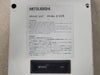 MITSUBISHI ELECTRIC CORPORATION 30 hp, 600 Volts, 3-Phase Resistor Brake Unit FR-BU-C22K