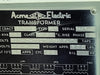 ACME ELECTRIC 112.5 kVA Transformer, 600 pri. volts, 208Y/120 sec. volts H348-15M