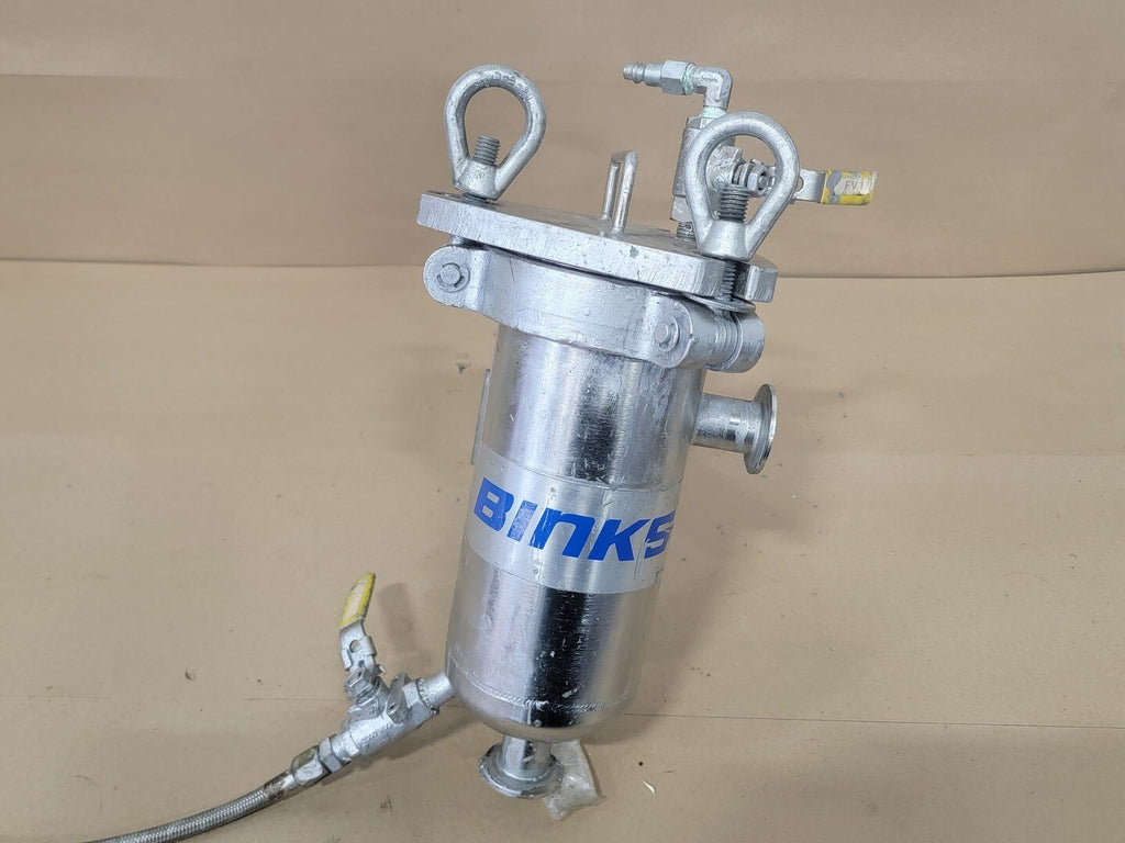 BINKS 1" Sanitary 15GPM Filter Assembly 37-2000	