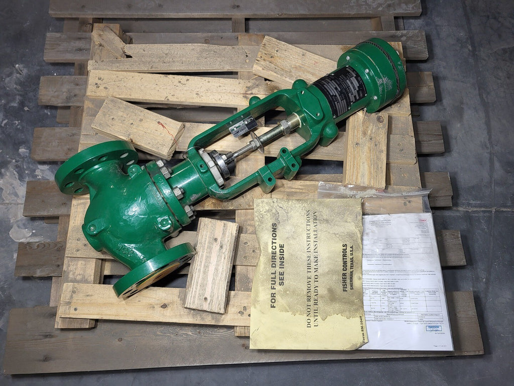 FISHER 2" Class 300 Globe Valve w/ Actuator Type 655