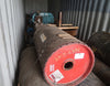 38" x 20.5" Rubber Pulley Lagging, Outside to Outside