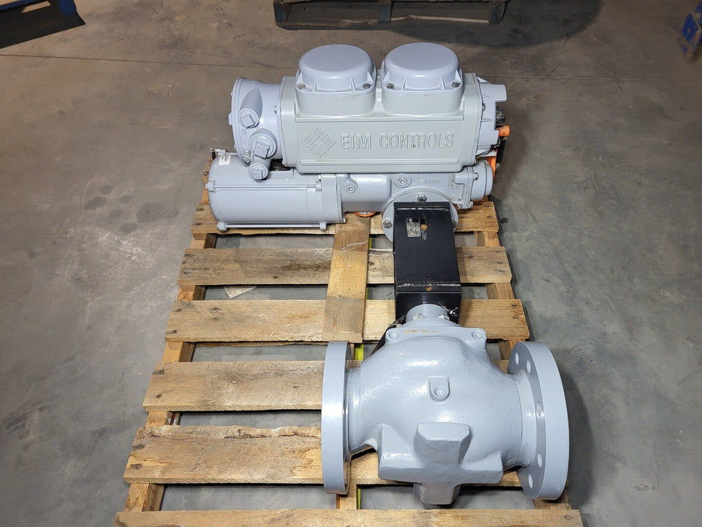 FISHER 4" Class 300 Control Valve EW CAV III w/ Actuator 1CAA-4