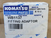 KOMATSU Adapter WB1137