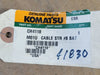 KOMATSU Starter Cable CH4118
