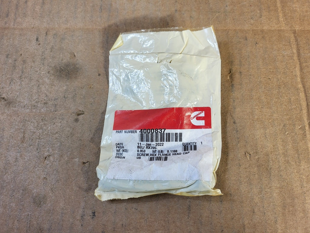CUMMINS Cap Screw 4000837