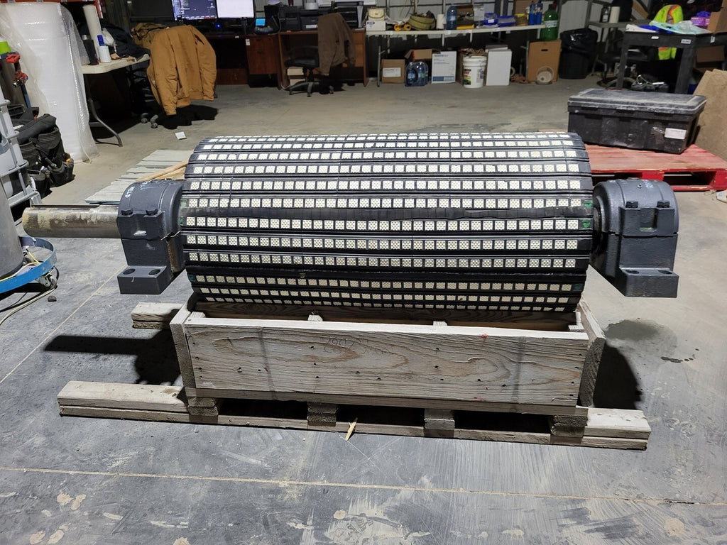 PPI 18"x44" Conveyor Drum Pulley CV-18 DR/HEAD