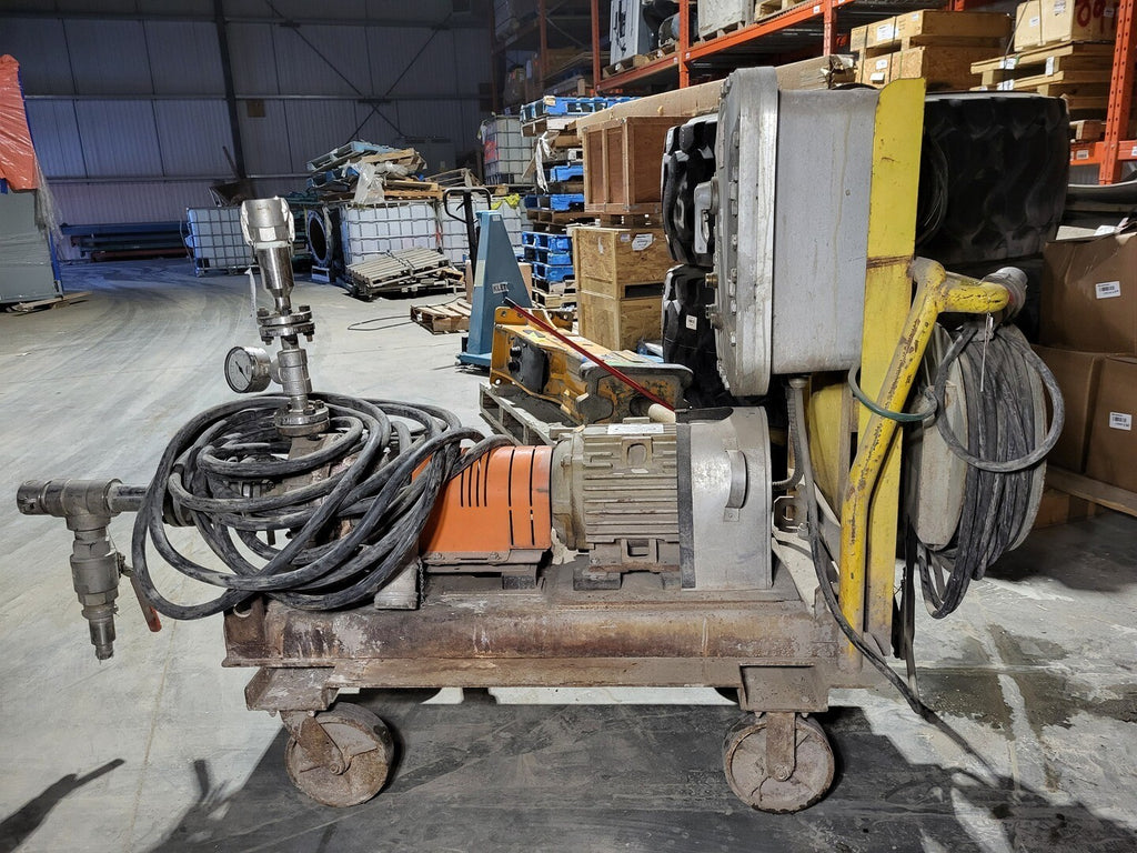 10HP Portable Pump Skid, Size 5.1 x 6.25, 120FT Head