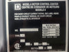 SQUARE D Model 6 Motor Control Center MCC Section, 600V, 3PH, 1200A Bus
