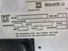 SQUARE D Model 6 Motor Control Center MCC Section, 600V, 3PH, 1200A Bus