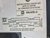 SQUARE D Model 6 Motor Control Center MCC Section, 600V, 3PH, 1200A Bus