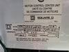 SQUARE D Model 6 Motor Control Center MCC Section, 600V, 3PH, 1200A Bus