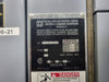 SQUARE D Model 6 Motor Control Center MCC Section, 600V, 3PH, 1200A Bus