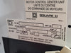 SQUARE D Model 6 Motor Control Center MCC Section, 600V, 3PH, 1200A Bus