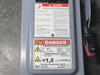 SQUARE D 30 Amp, 3 Pole, 600 Volt Fusible Disconnect Switch CH361