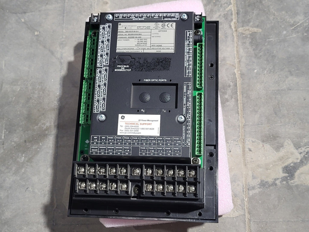 GENERAL ELECTRIC Motor Management Relay 369-HI-R-M-0-0