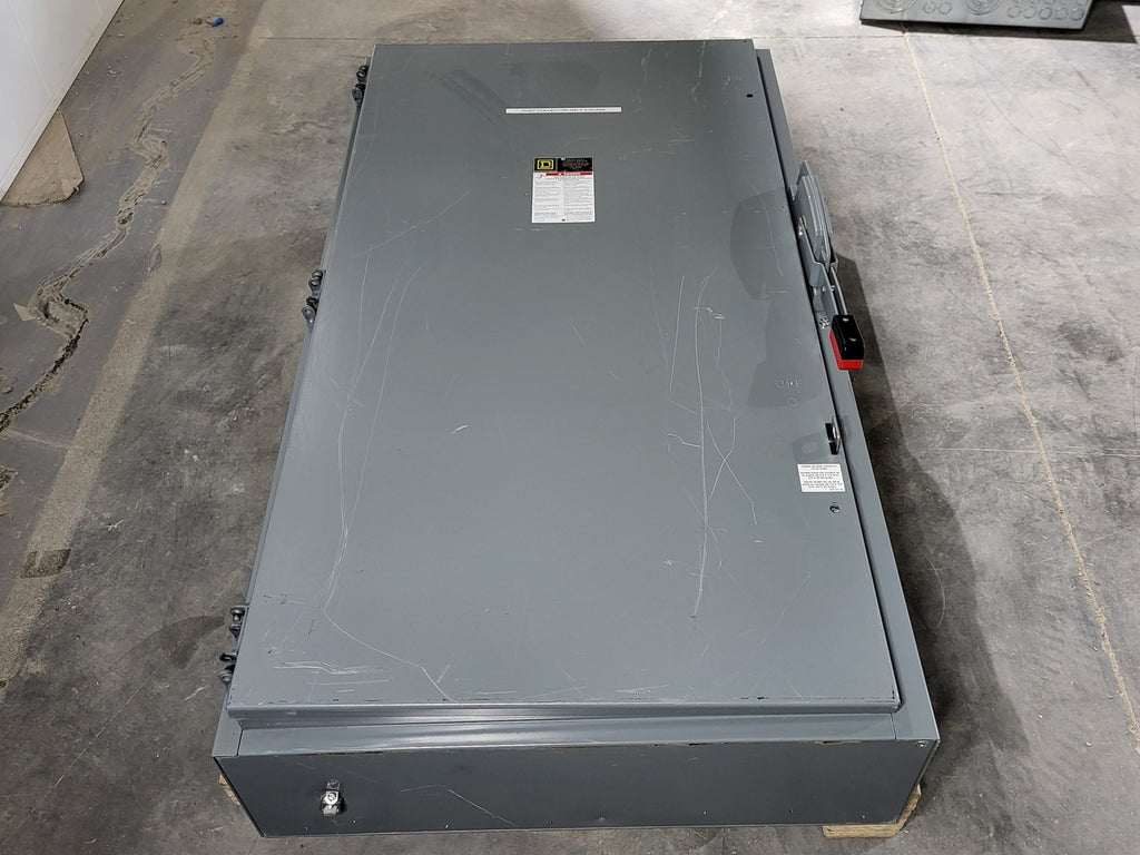 SQUARE D 200 Amp, 3 Pole, 600 Volt Non-Fusible Heavy Duty Safety Switch Disconnect CHU366