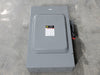 SQUARE D 200 Amp, 3 Pole, 600 Volt Fusible Heavy Duty Safety Switch Disconnect CH364