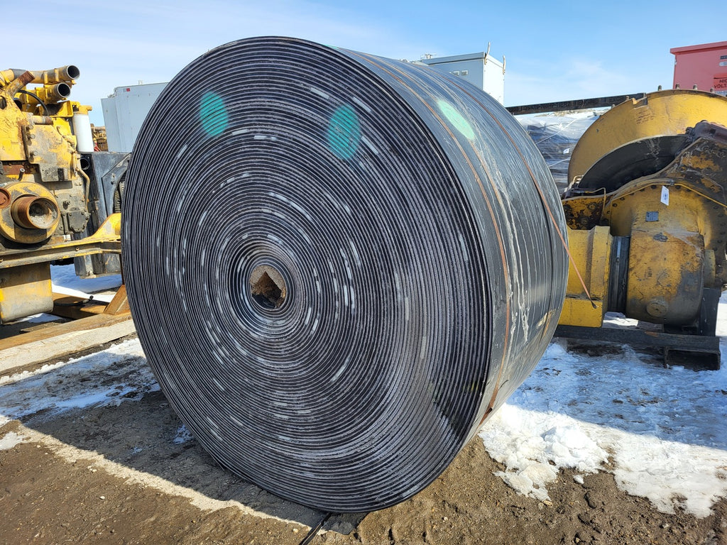 30" x 571ft. Conveyor Belting 3-Ply, 1/4 x 1/16in