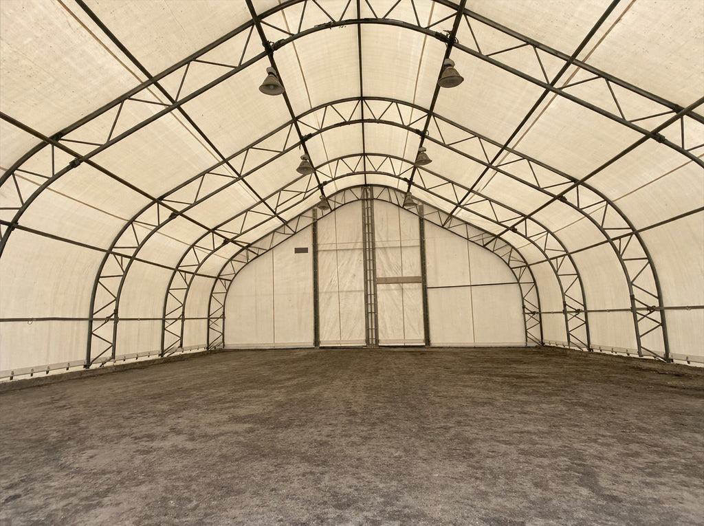 120 ft x 40 ft x 32 ft Dry Storage Tent