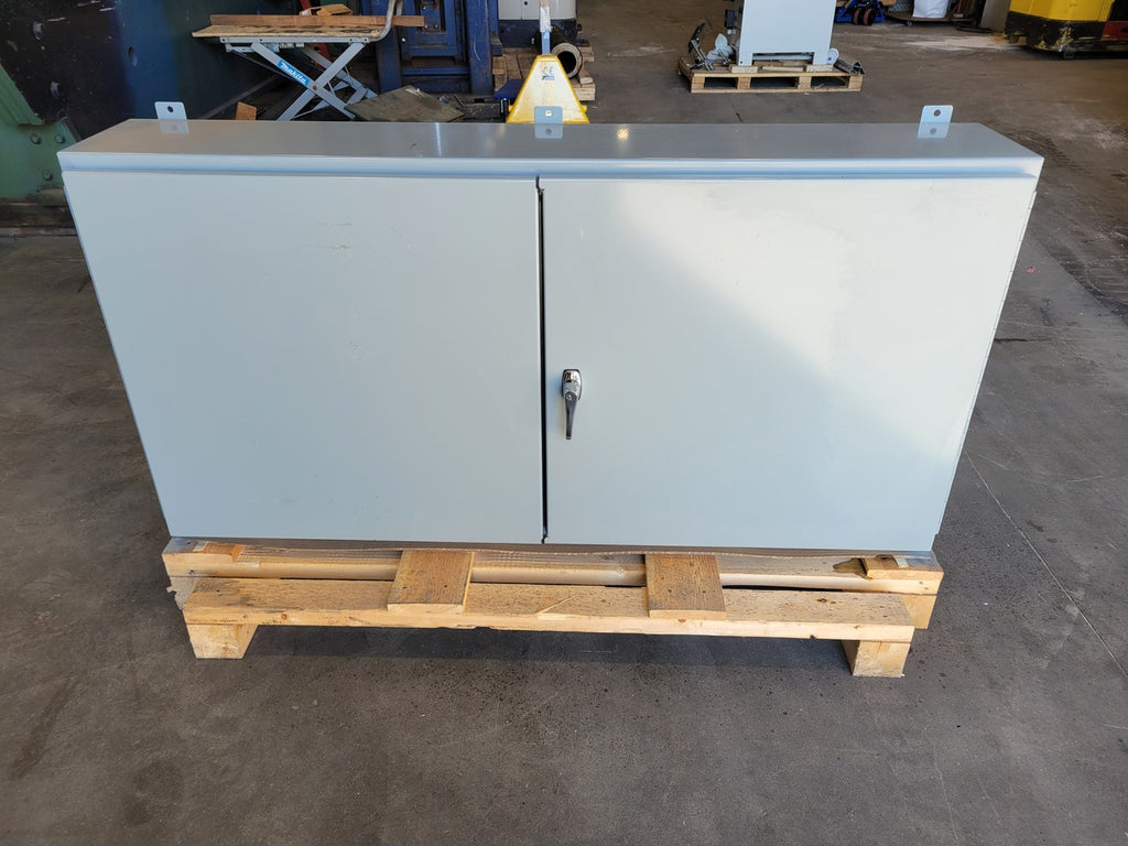 HAMMOND 2-Door Wallmount Enclosure 1422RX10, 30x60x10, Nema 12, Steel