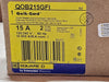 SQUARE D 15 Amp 2 Pole 120/240 Volts GFCI Circuit Breaker QOB215GFI