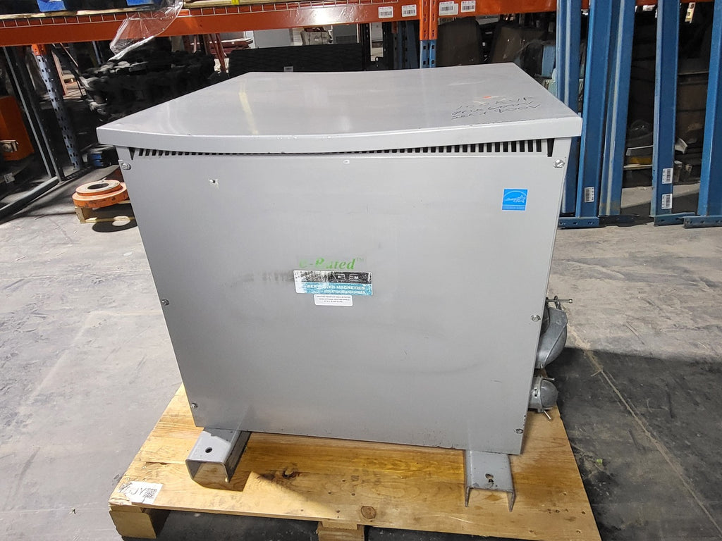 REX MANUFACTURING 100 kVA Transformer 600 pri. volts, 400Y/231 sec. volts BA100JN1/Z