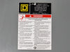 SQUARE D 200 Amp 600 Volt Non-Fusible Disconnect Switch CHU364AWK