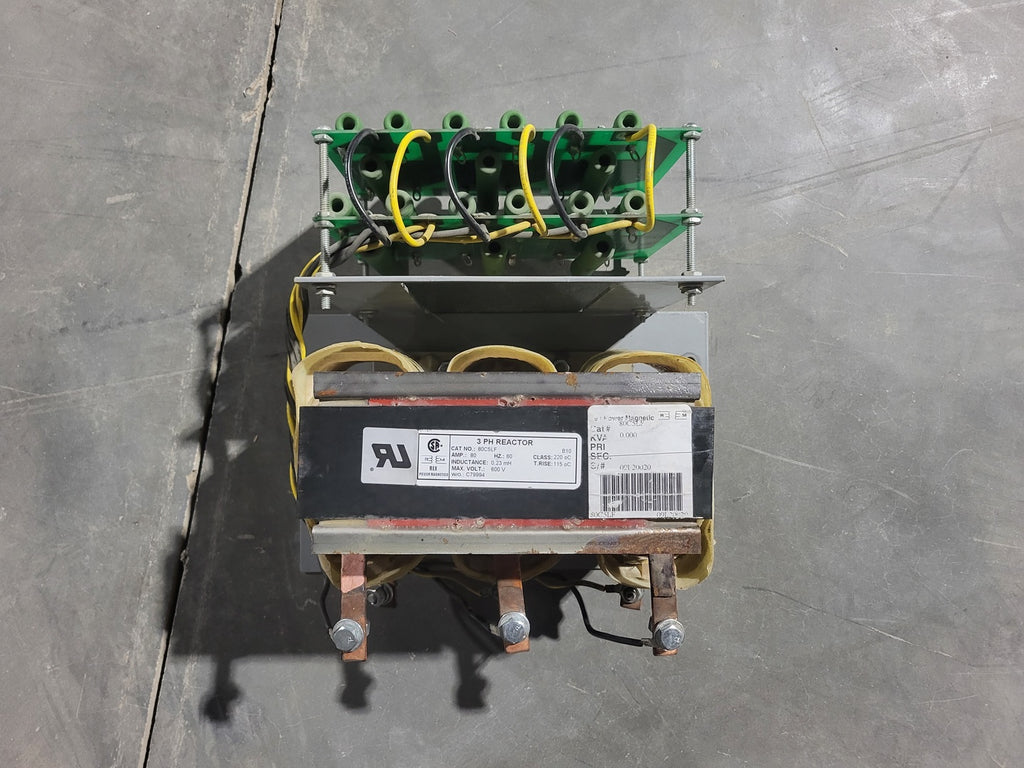 REX POWER MAGNETICS 80 Amp, 600 V, 3HP Reactor 80C5LF