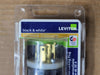 LEVITON 30 Amp Nylon Locking Plug Black & White 2711
