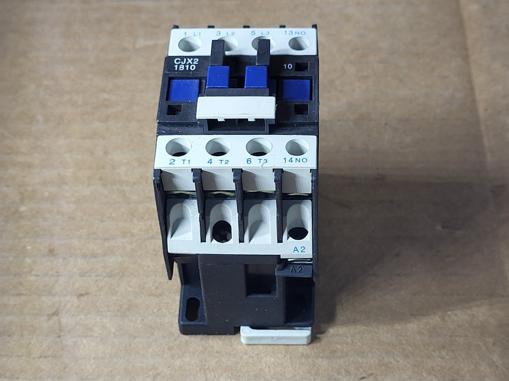 HENPEI ELECTRIC 18 Amp, 3 Pole, 1NO+0NC 220 VAC Coil Contactor CJX2-18