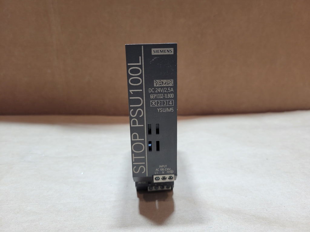 SIEMENS SITOP PSU100L Power Supply 6EP1332-1LB00, 24 VDC