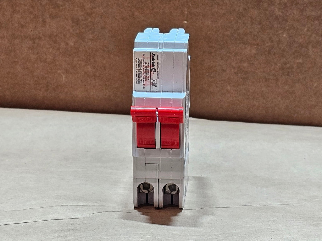FEDERAL PIONEER 20 Amp, 2 Pole, 120/240 Volts Circuit Breaker Type NC220