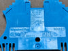WEIDMULLER 800 Volt, 24 Amp Feed-Through Terminal Block WDU 2.5 (Pack of 10)