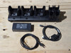 ZEBRA 3-Slot Share CradleCharger CRD3S4T-RFD49 w/ Battery Charging Slots