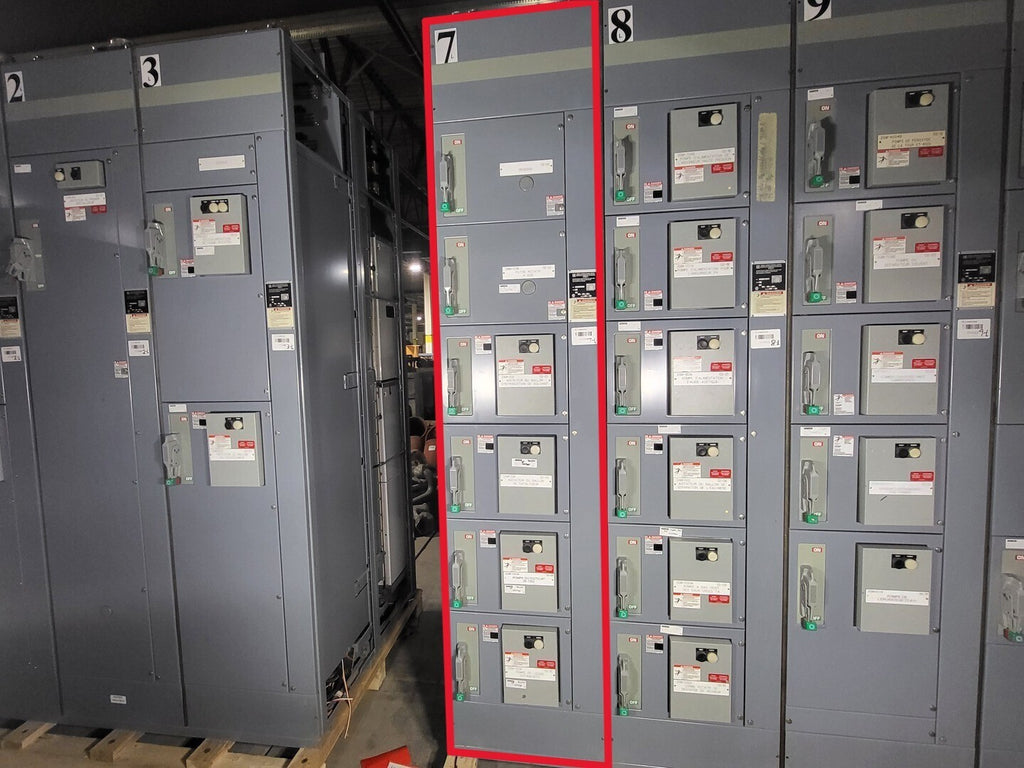 SQUARE D MCC Unit 25 hp, Nema 2