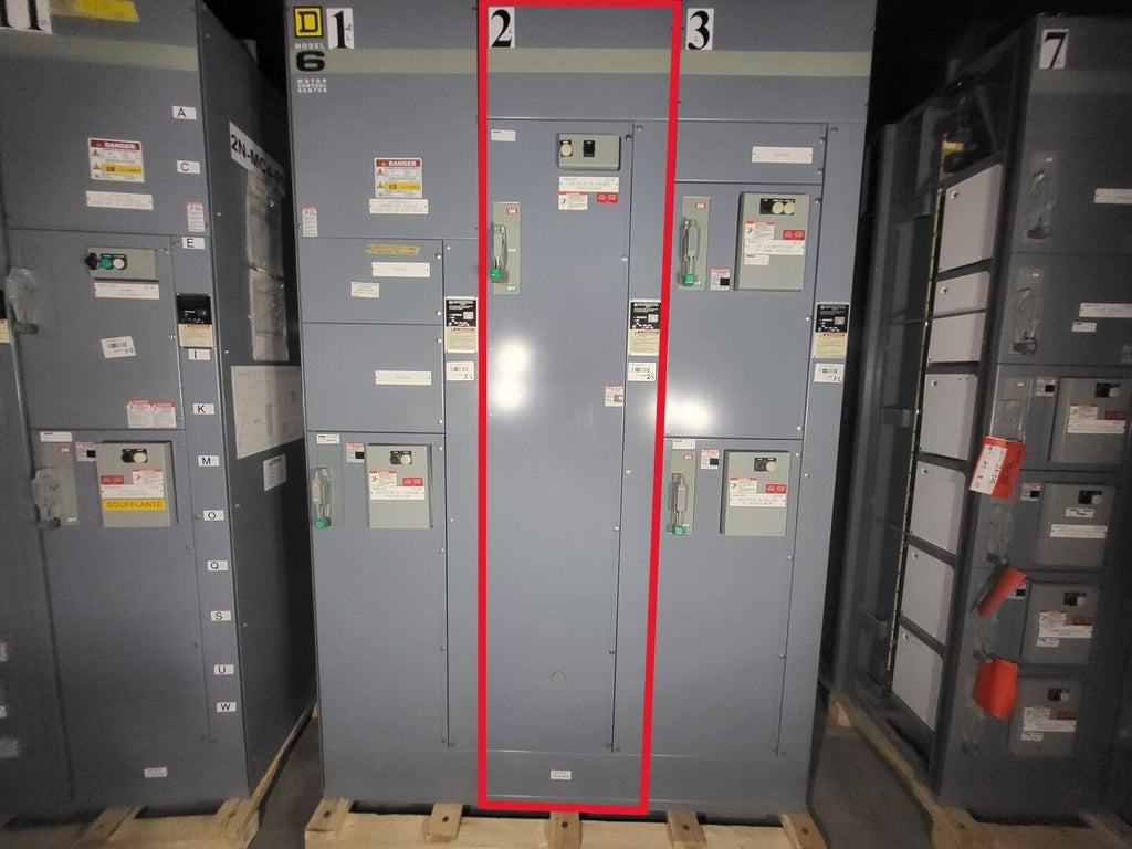SQUARE D MCC Unit 200 hp, Nema 5