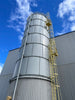 500 Ton Cement silo w/ 2 blowers and auger