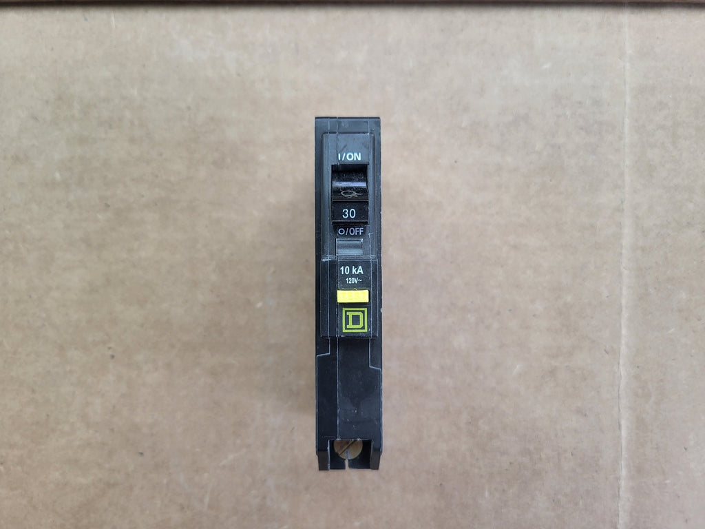 SQUARE D 30 Amp 1 Pole 120/240 Volts Circuit Breaker QOB130