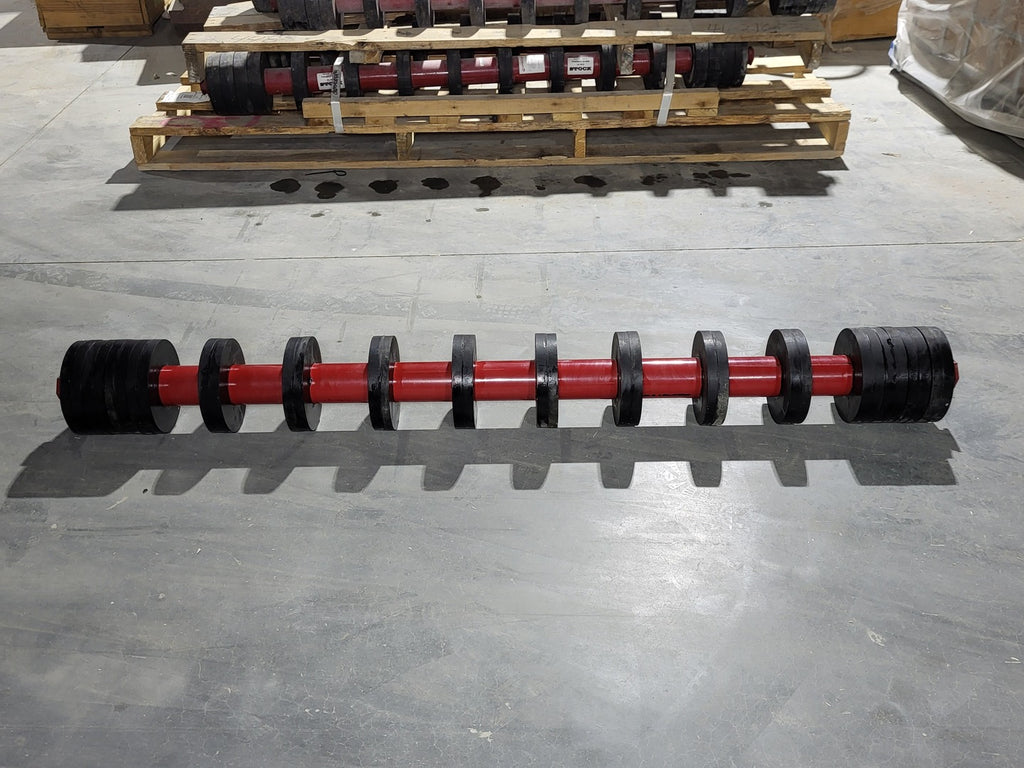 CONTINENTAL CONVEYOR  7" Rubber Disc Conveyor Roller for 60" Belt 73ASDX712-60S