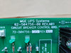 MGE Circuit Breaker Control Board 62-504756-00, Assy 72-504756-00